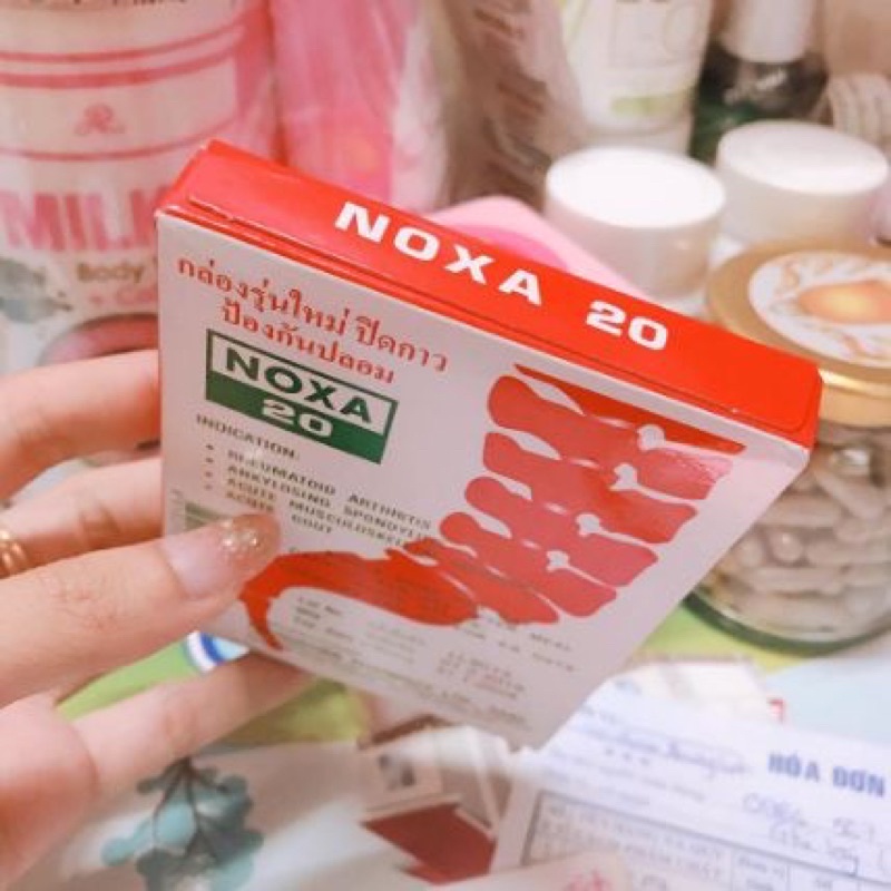 1 vĩ 10 viên uống xương khớp Noxa 20 Thái Lan