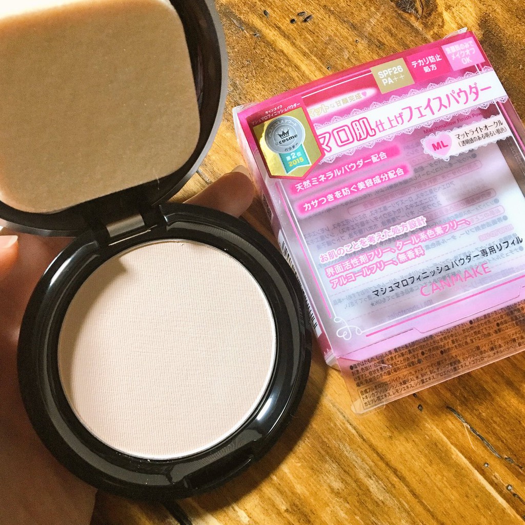 Phấn phủ Canmake Marshmallow Finish Powder MO/ML/MB/MP - Phấn phủ Canmake Nhật SPF26/PA++