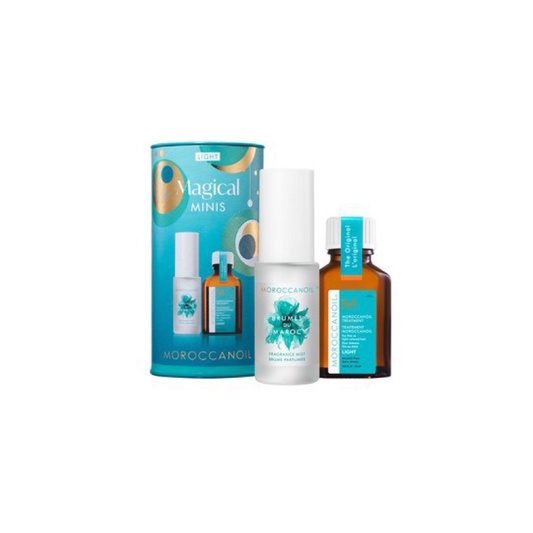 Moroccanoil MAGICAL MINIS gift set | Set dầu dưỡng 15ml x xịt thơm tóc 30ml