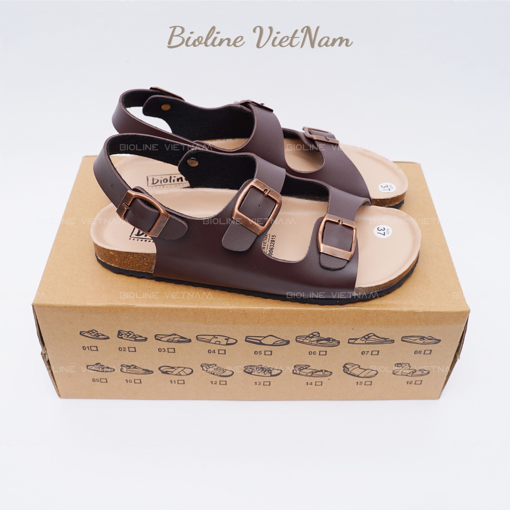 Dép_Sandal Đế Trấu da PU Mã PuK02