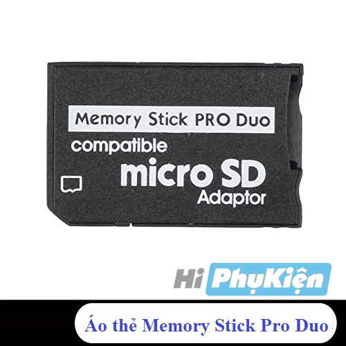 Áo thẻ chuyển đổi từ MicroSD sang Memory Stick PRO Duo