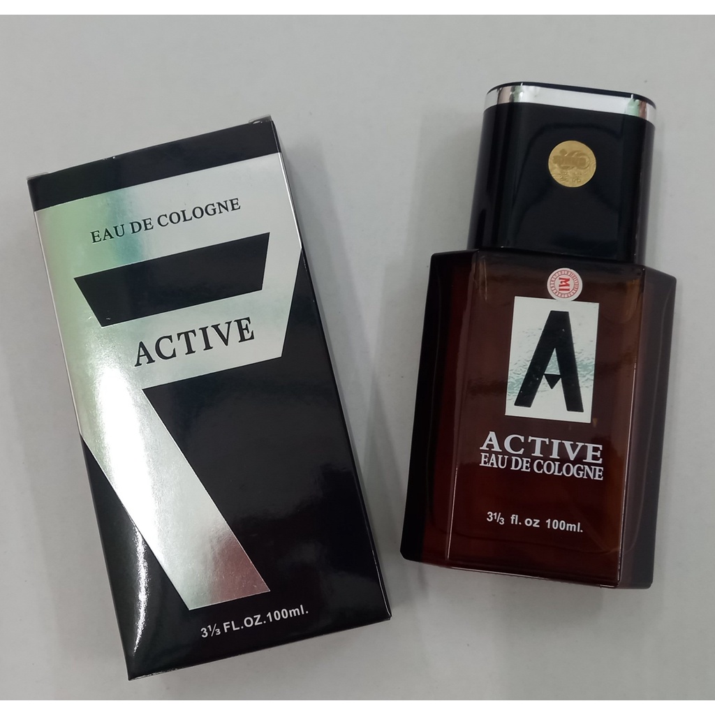 Nước hoa nam Active Eau de cologne Đen For Men 100ml