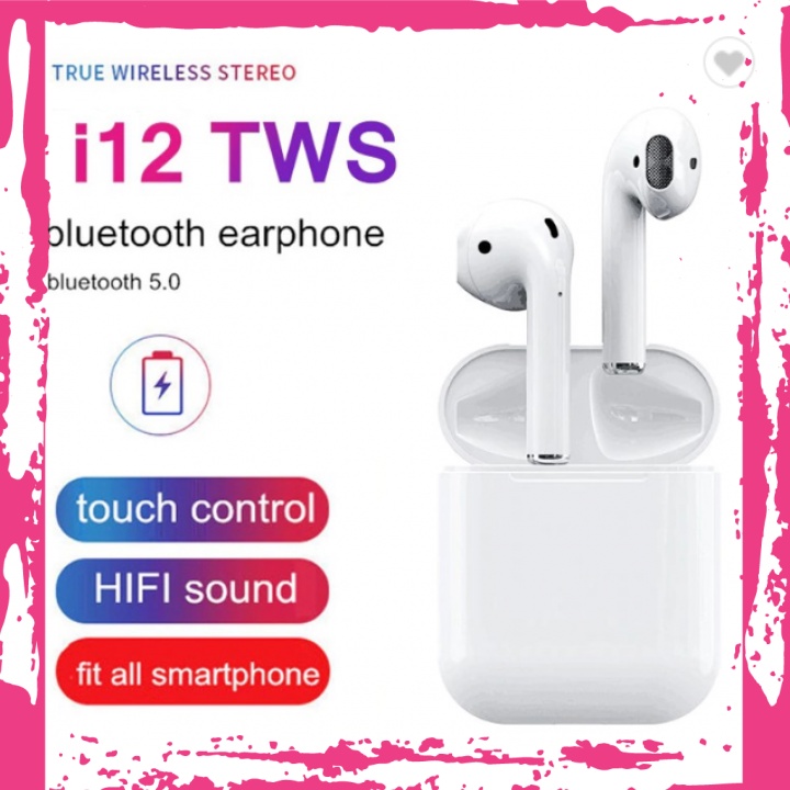 Tai Nghe Nhét Tai 2 Bên Tai Bluetooth Ko Dây I7s TWS Chất Lượng Âm Thanh Tốt