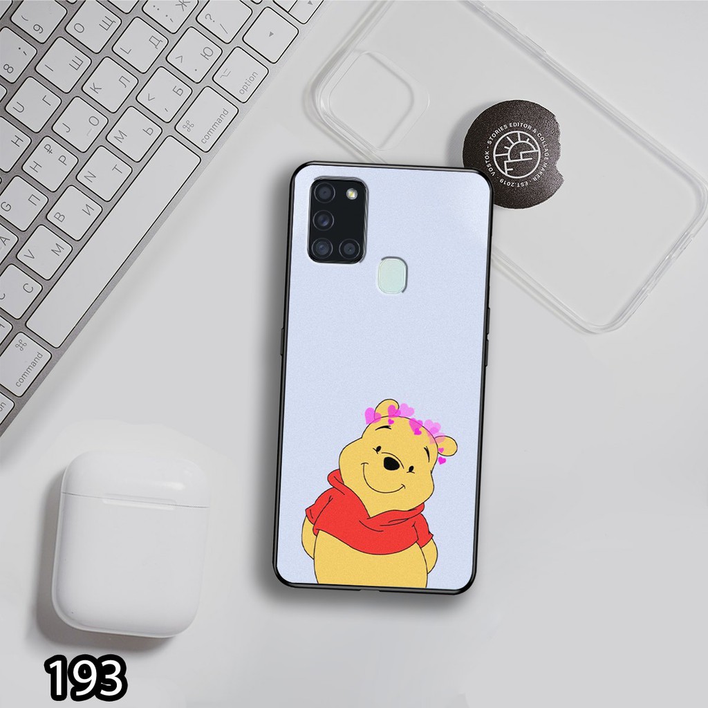Ốp lưng Samsung A11/A21/A21S  in hình Logo chú gấu Pooh siêu đẹp, độc, lạ_KINGSTORE.HN_Ốp SS A11/A21/A21S