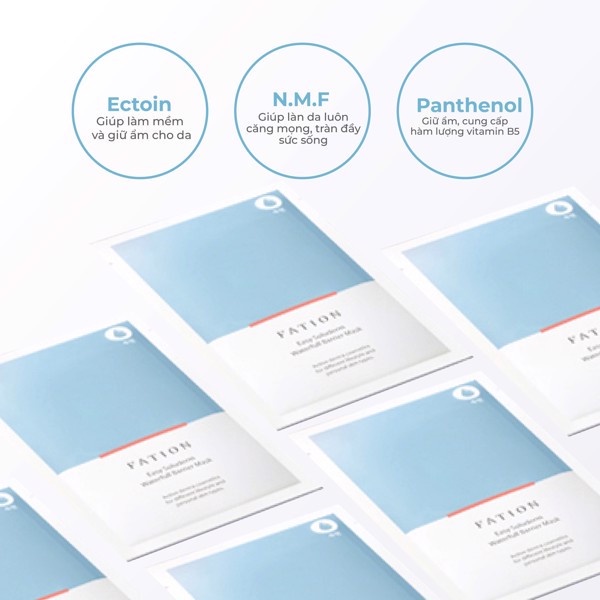 Mặt Nạ Cấp Ẩm FATION Easy Soluderm Waterfull Barrier Mask 25g