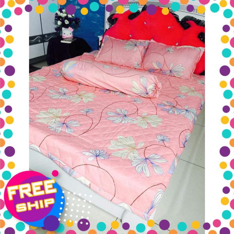Xả kho cuối năm bộ grap giường cotton poly