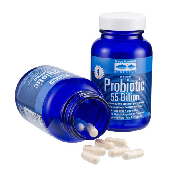 Men Vi Sinh Lợi Khuẩn Probiotic 55 Billion, Bổ Sung 55 Tỷ Lợi Khuẩn Hộp 15 viên