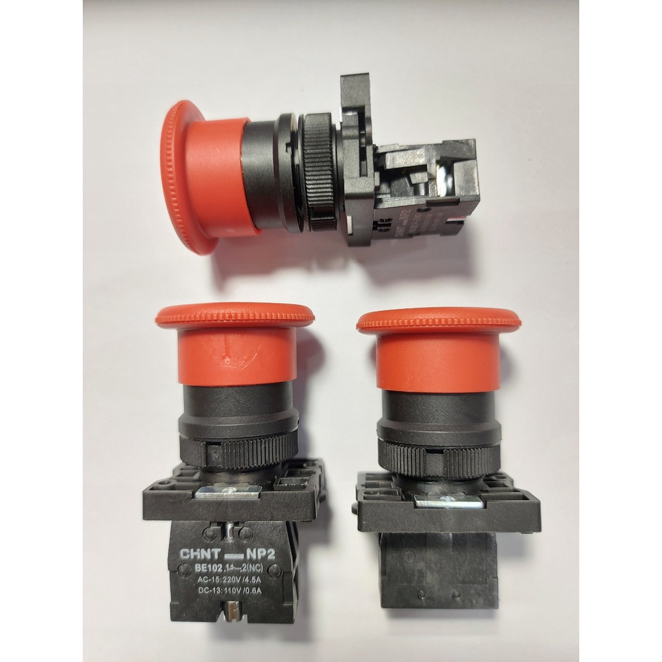 Nút dừng khẩn cấp phi 22 NP2-ES542 Chint