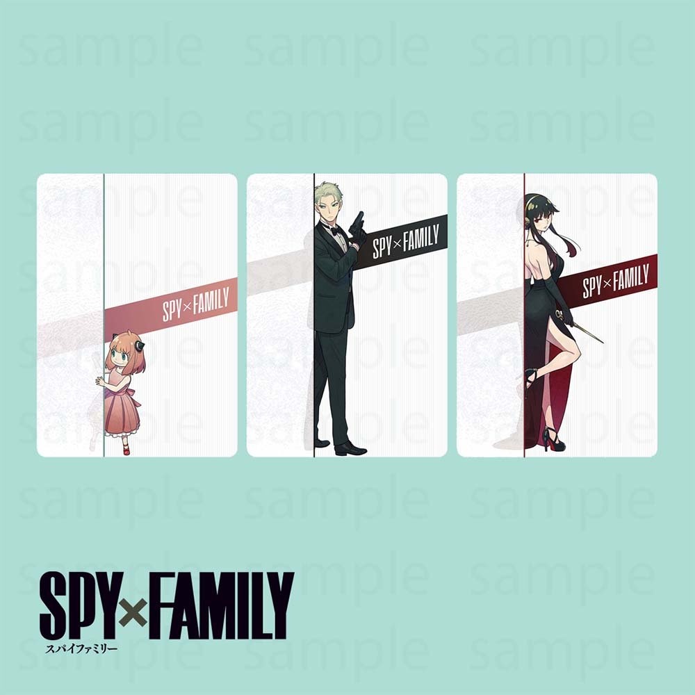 (1 tấm) Ảnh card bo góc in hình SPY X FAMILY ver SNEAK OUT Gia Đình Điệp Viên thẻ bo viền 5*8cm anime chibi sưu tầm