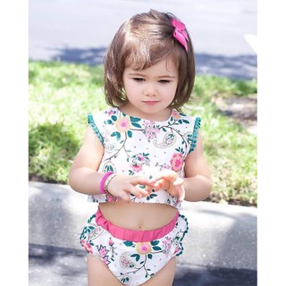 Bộ bé gái in hoa siêu cute size 70