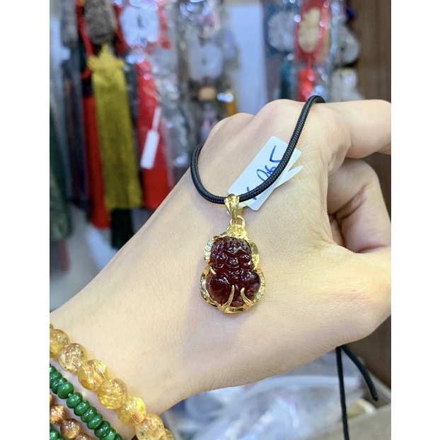 Mặt dây đeo cỏ tỳ hưu hồ ly lên vang 10k các loại đá vip chất lượng cao