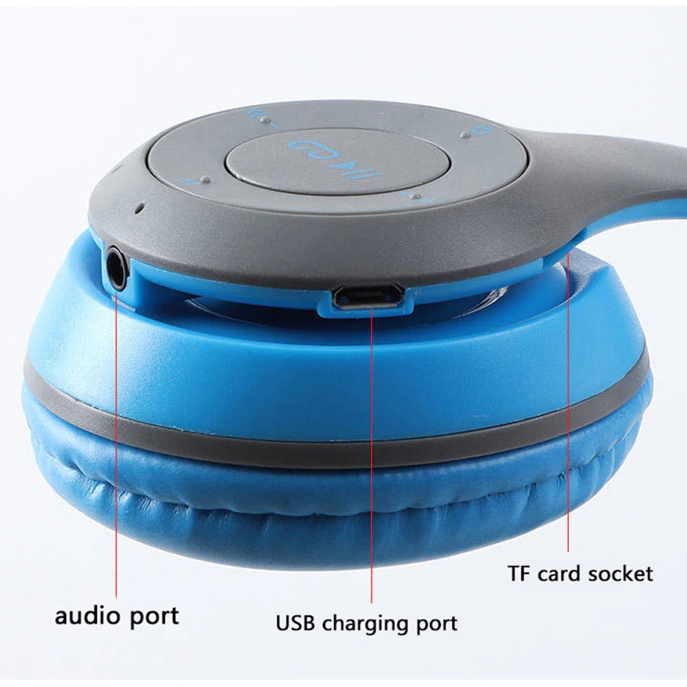 Tai nghe chụp tai trùm đầu bluetooth không dây SPRISE P47 cao cấp