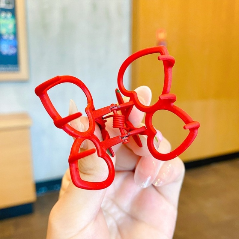 Kẹp Tóc Cỡ Lớn Chống Trượt Hình Động Vật Dễ Thương Phong Cách Hàn Quốc