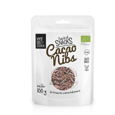 Cacao Ngòi Cacao Nibs hữu cơ 100g Diet Food