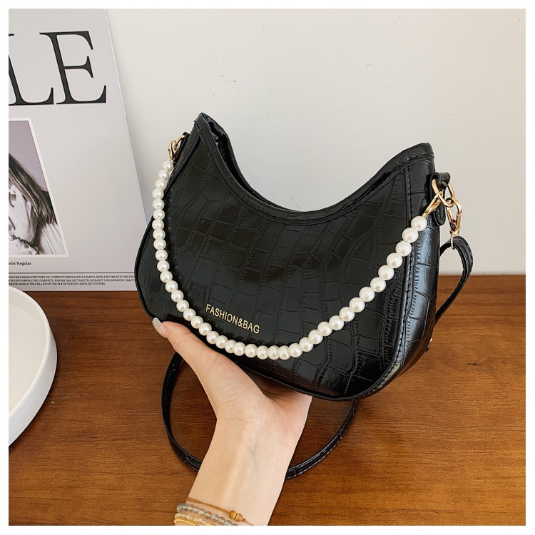 Túi Đeo Vai Đính Ngọc Trai Thời Trang Mùa Hè 2022 Cho Nữ