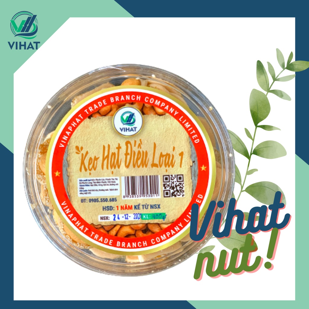 Kẹo hạt điều loại 1
