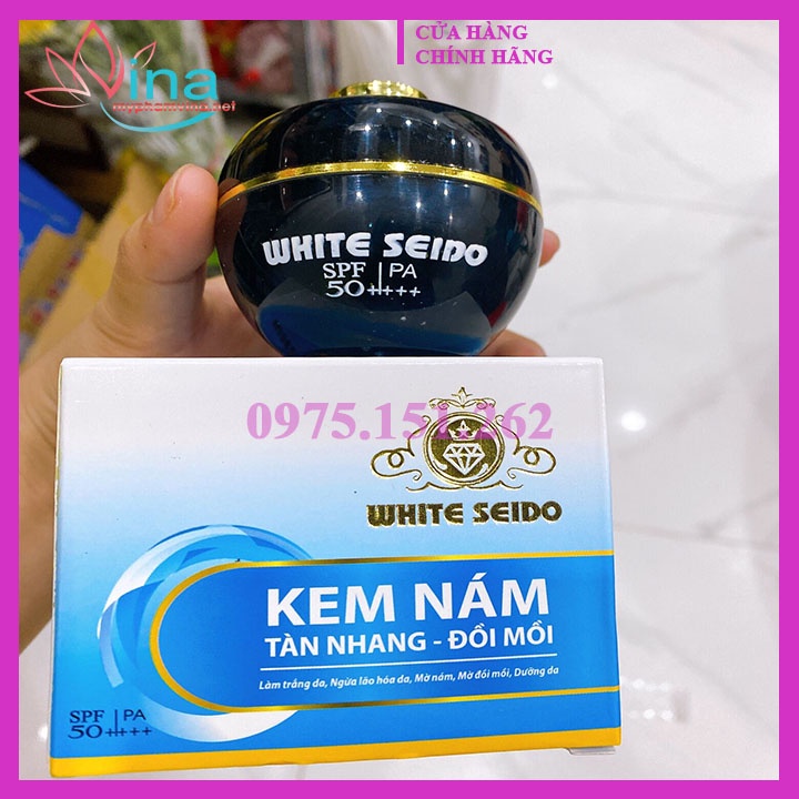 KEM WHITE SEIDO NÁM TÀN NHANG ĐỒI MỒI 15GR