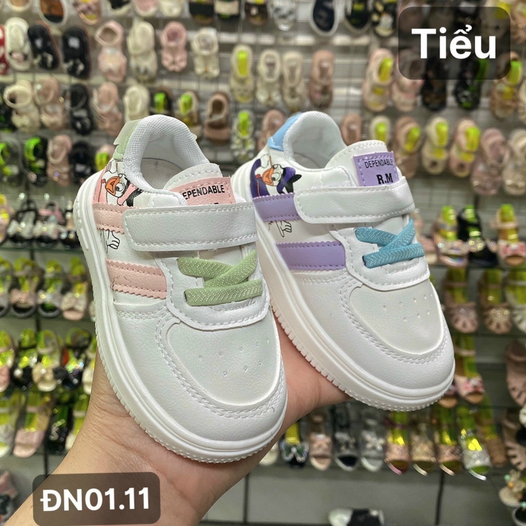 [RẺ VÔ ĐỊCH] Giày Cho Bé Tập Đi Và Mới Biết Đi Từ 0 - 2 tuổi Dáng Thể Thao Đế Mềm Chống Trượt