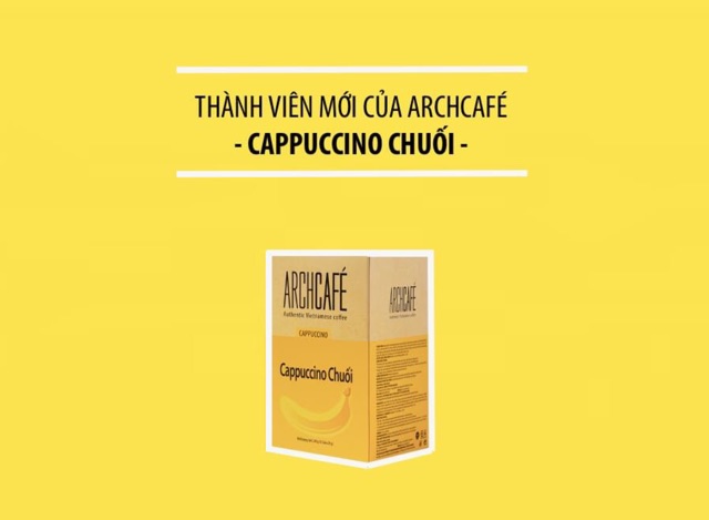 Cà phê Cappuccino Chuối
