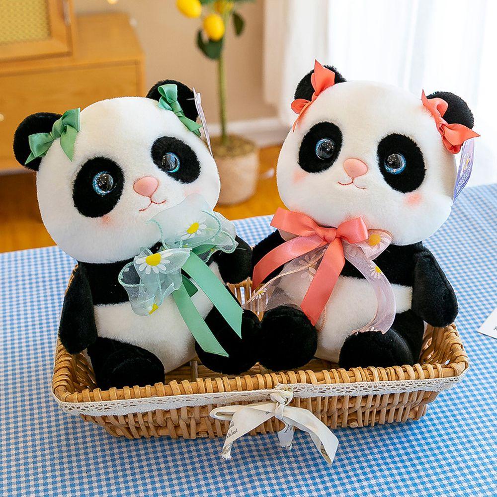 Gấu Trúc Nhồi Bông Kích Thước 20 / 30 / 40CM Trang Trí Phòng Bé Gái