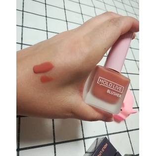 Má hồng dạng kem Hold Live Fruit Juice Blusher, óng ánh tự nhiên, bền màu không thấm nước (12.5g) | BigBuy360 - bigbuy360.vn