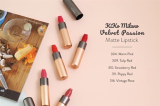 Son kiko velvet passion matte