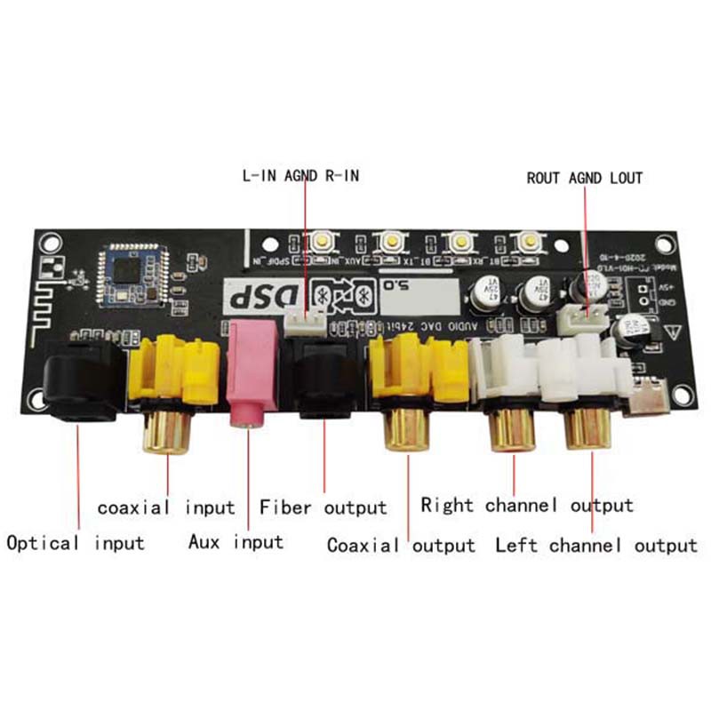 Bảng Mạch Giải Mã Dac 24-bit 192k H01