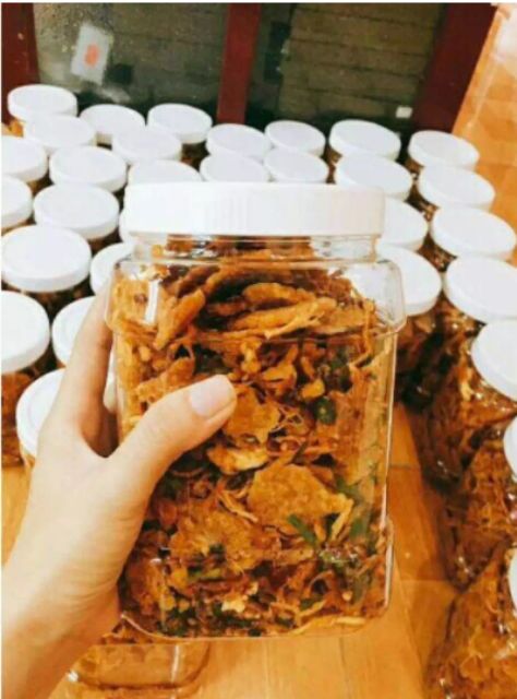 ( MIỄN SHIP Ở HCM) Combo 2 hủ cơm cháy lắc khô gà ngon tuyệt( 500g/ hủ) | BigBuy360 - bigbuy360.vn