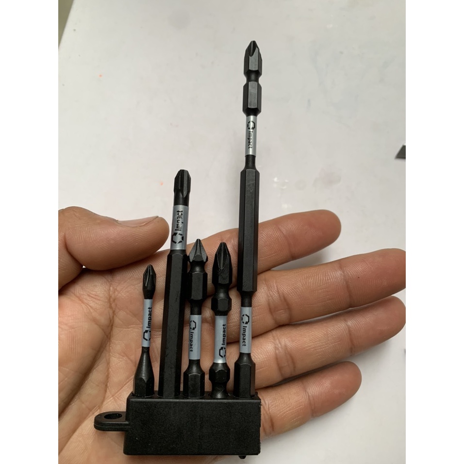 Bộ mũi vít PH1 - PH2 - PH3 - mũi vít điện tử chính hãng Bosch có từ