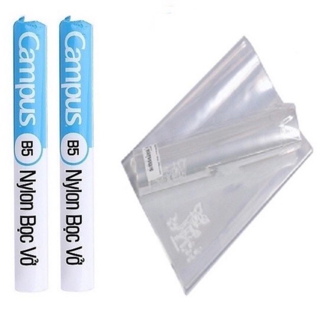 Nylon bọc vở Campus KT: 179x252mm