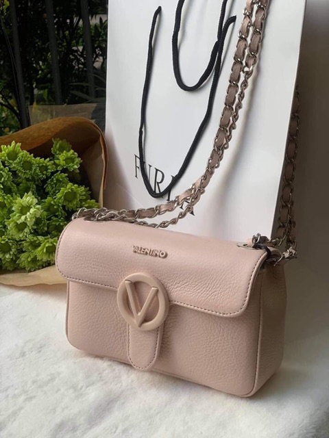 Túi Valentino nude hồng cực đẹp HIẾM AUTH