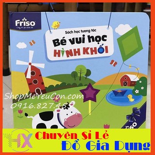 [FLASHSALE] Đồ Chơi Tương Tác – Bé Vui Học Hình Khối và Sắc Màu (35k/bộ 2 quyển) – RẺ NHẤT VN