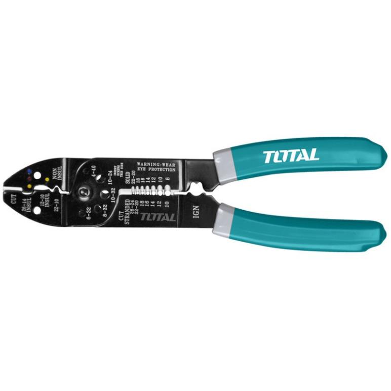 Kìm  tuốt dây điện 8.5"   Total THT15851