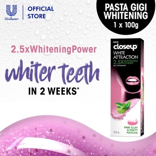 Image of Closeup White Attraction Minty Matcha 2.5X Whitening Power Pasta Gigi 100 G