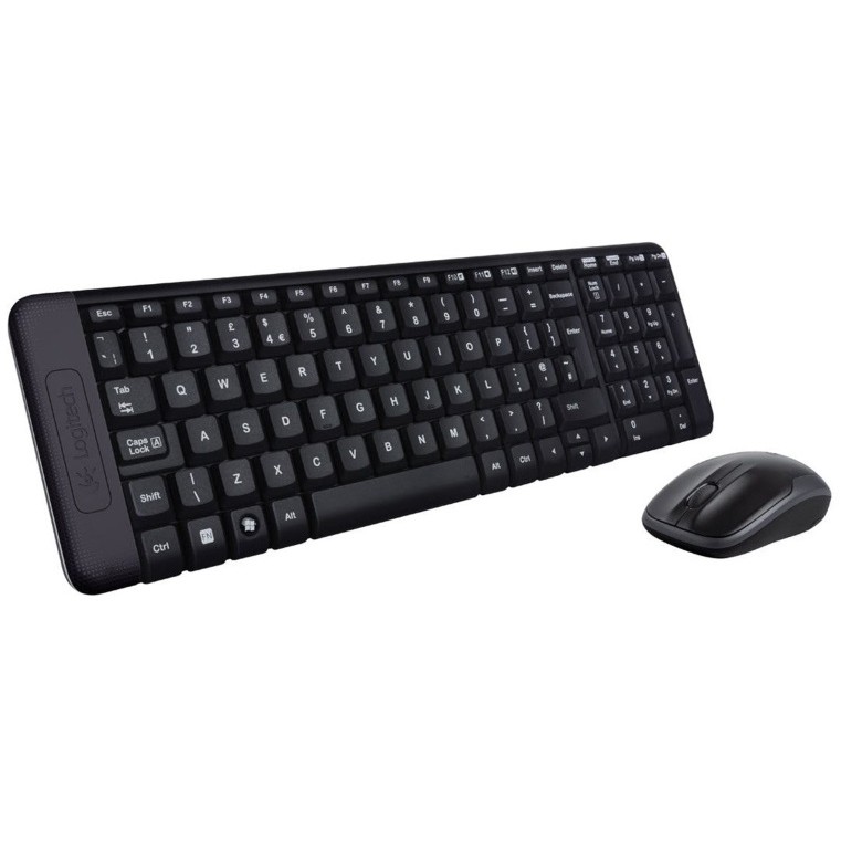 Bộ Phím Chuột Không Dây LOGITECH MK220 - Hàng Chính Hãng