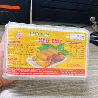 Chả giò da xốp thịt (gói 500g)