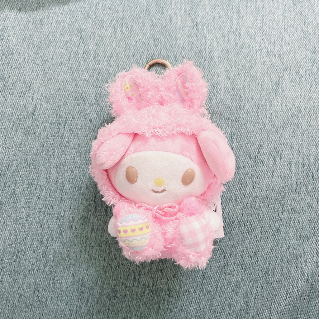 Móc Khóa Hình Thú Nhồi Bông Sanrio Kuromi My Melody Dễ Thương