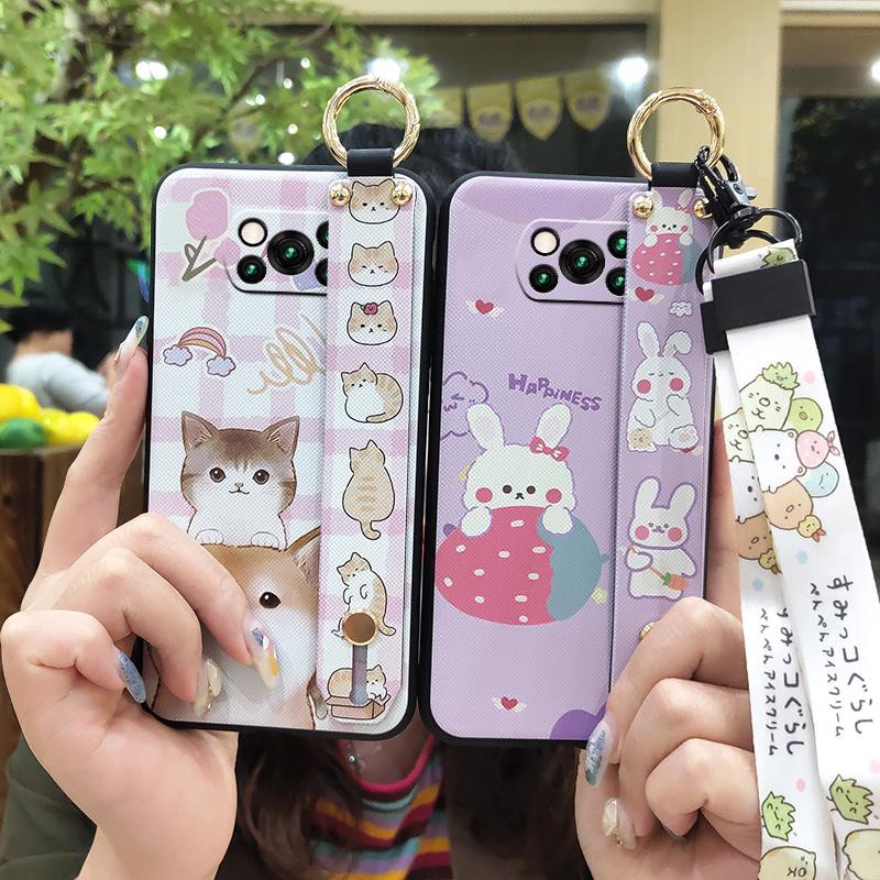 Ốp điện thoại silicone họa tiết hoạt hình thời trang cho Xiaomi Poco X3 NFC/X3 Pro