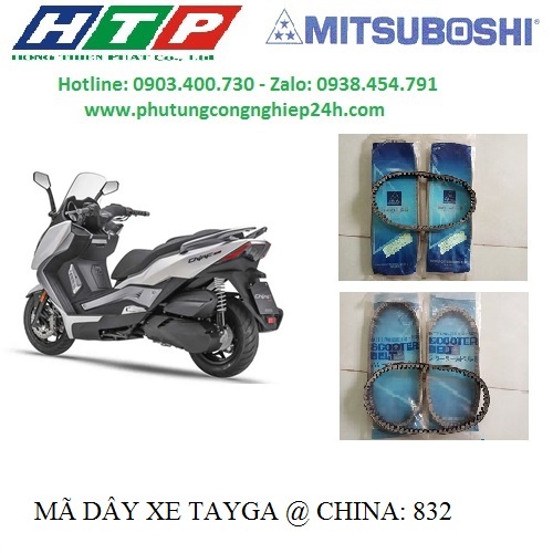 832 Dây coroa xe tayga @ a mốc Trung Quốc