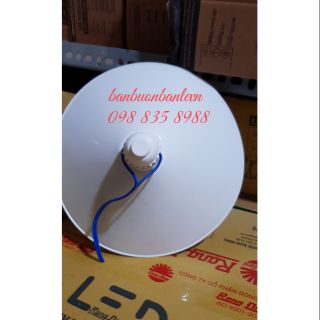 Chao đèn nhựa kèm đui chống nước