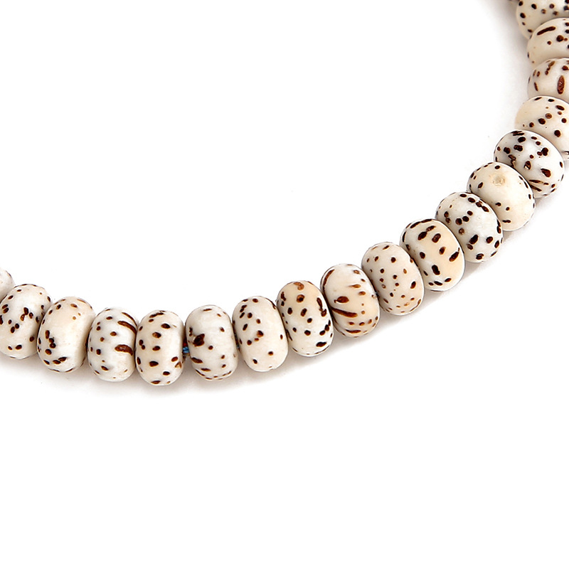 Vòng Tay Bện Dây Mặt Kim Loại Khắc Chữ Thời Trang