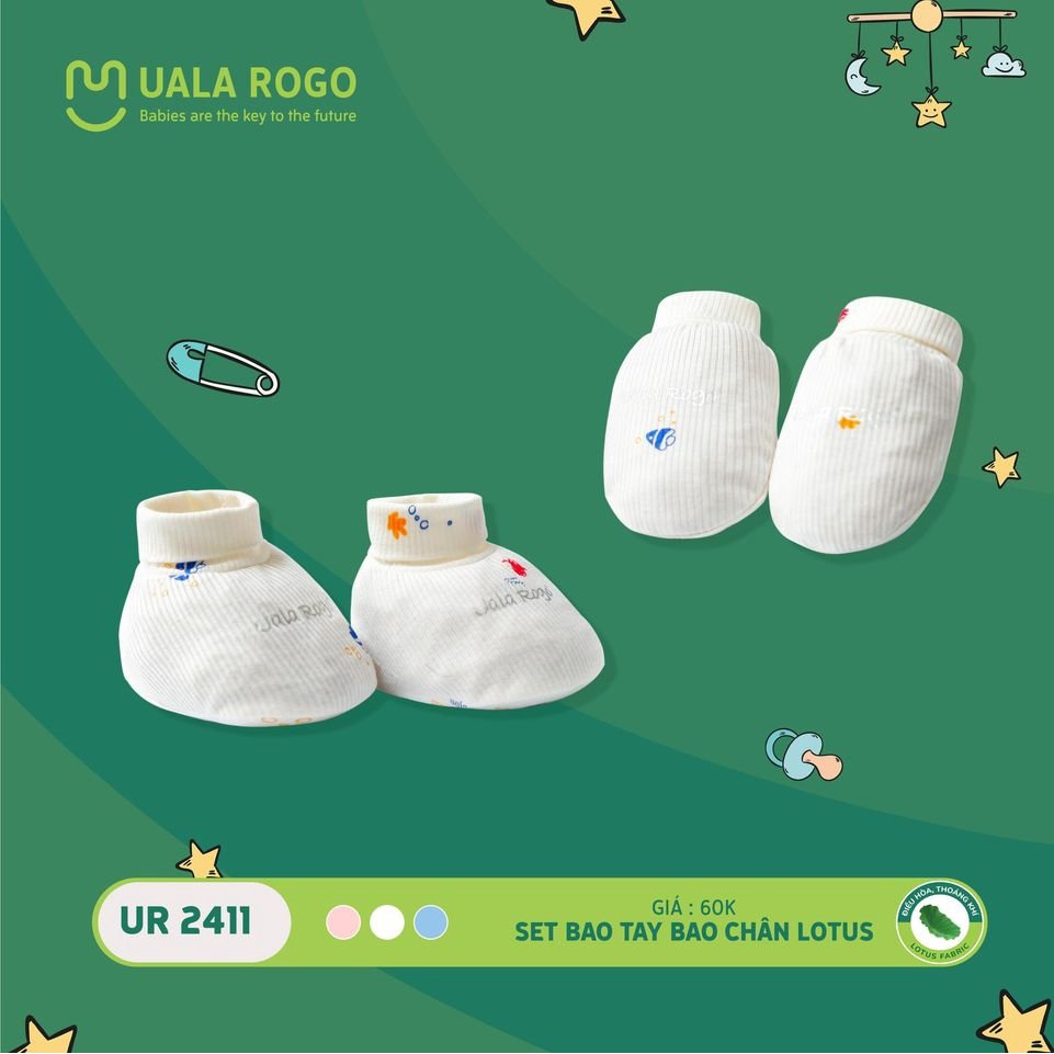 Set bao tay bao chân lotus Uala rogo UR2411