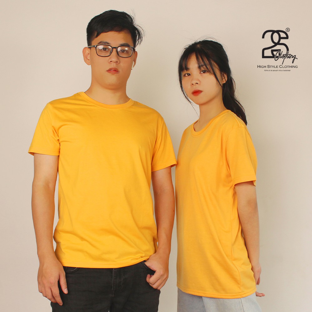 Áo thun Unisex Trơn Basic Classic 2SCLOTHING Nam Nữ oversize