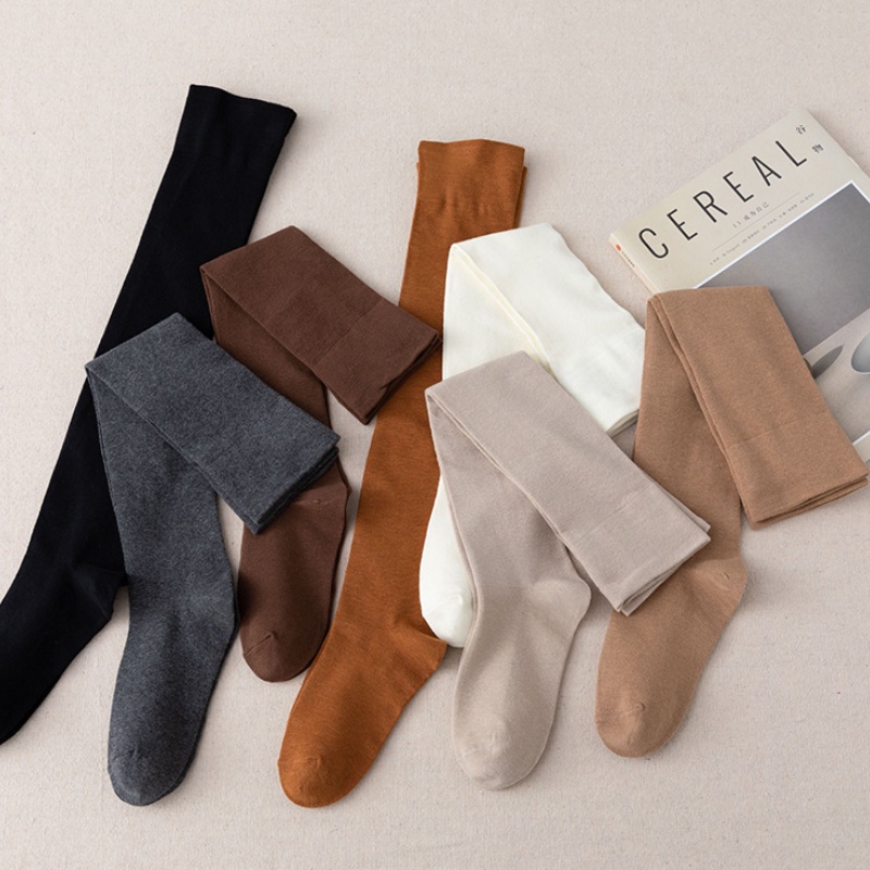 Đôi tất cotton FHYL dài trên gối giữ ấm gợi cảm cho nữ