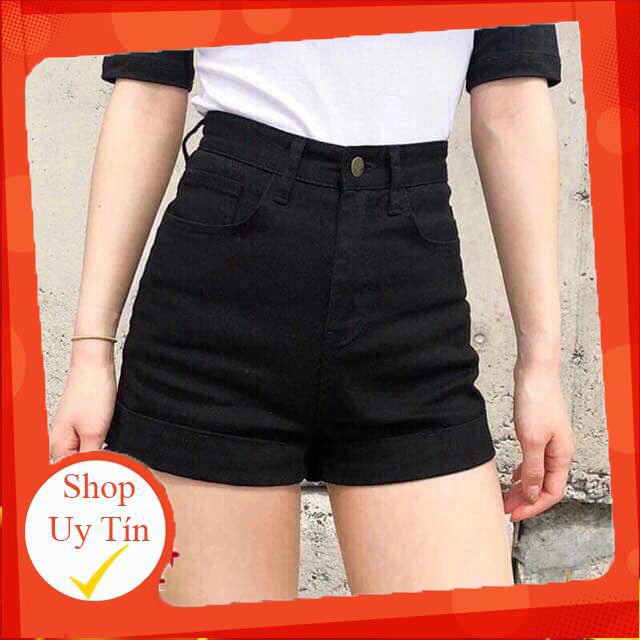 Bán sỉ quần sooc bò trắng đen mã 108-109 cho nữ x Liên hệ mua hàng 084.209.1989