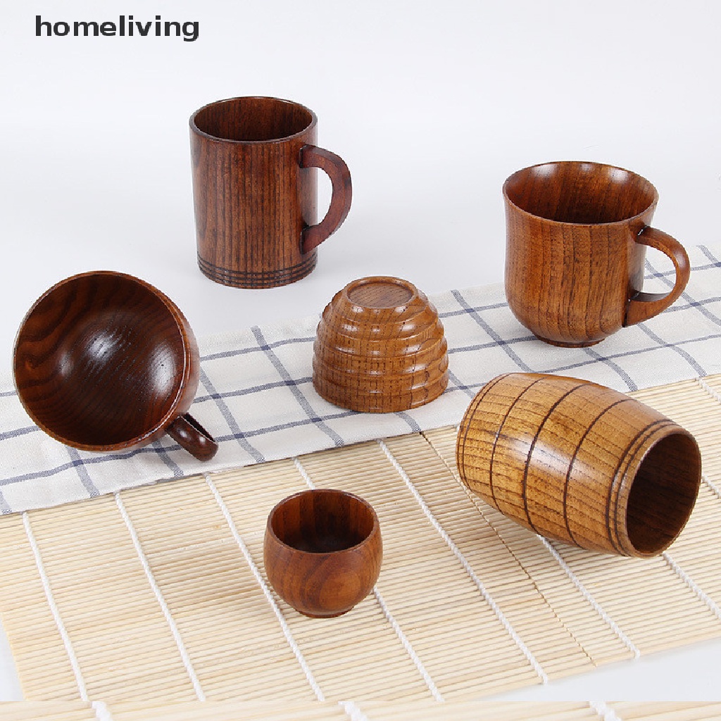 Cốc Uống Trà / Cà Phê Bằng Gỗ Cách Nhiệt