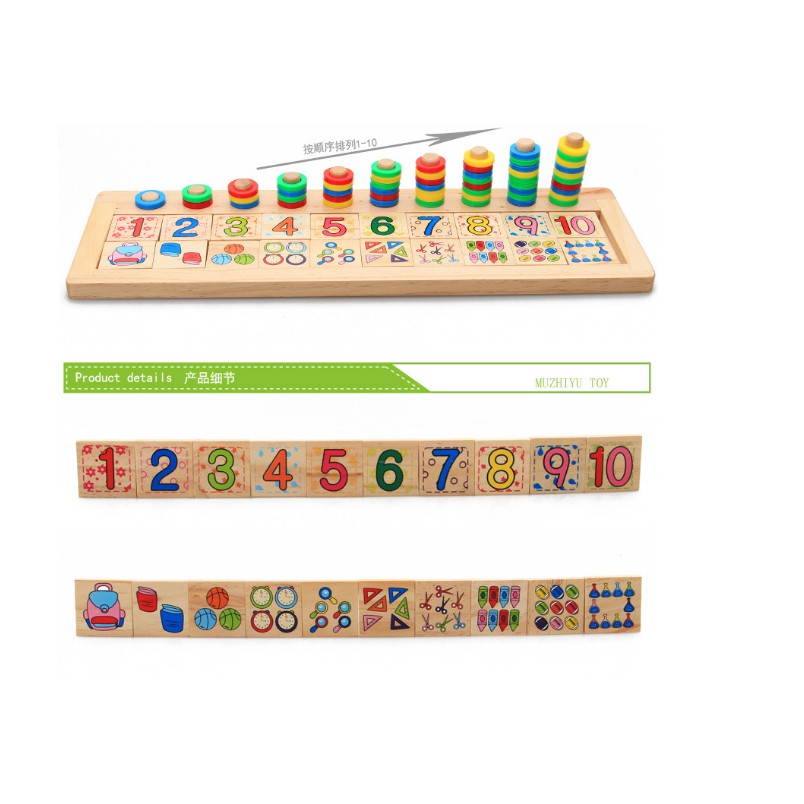 Bảng học toán Montessori