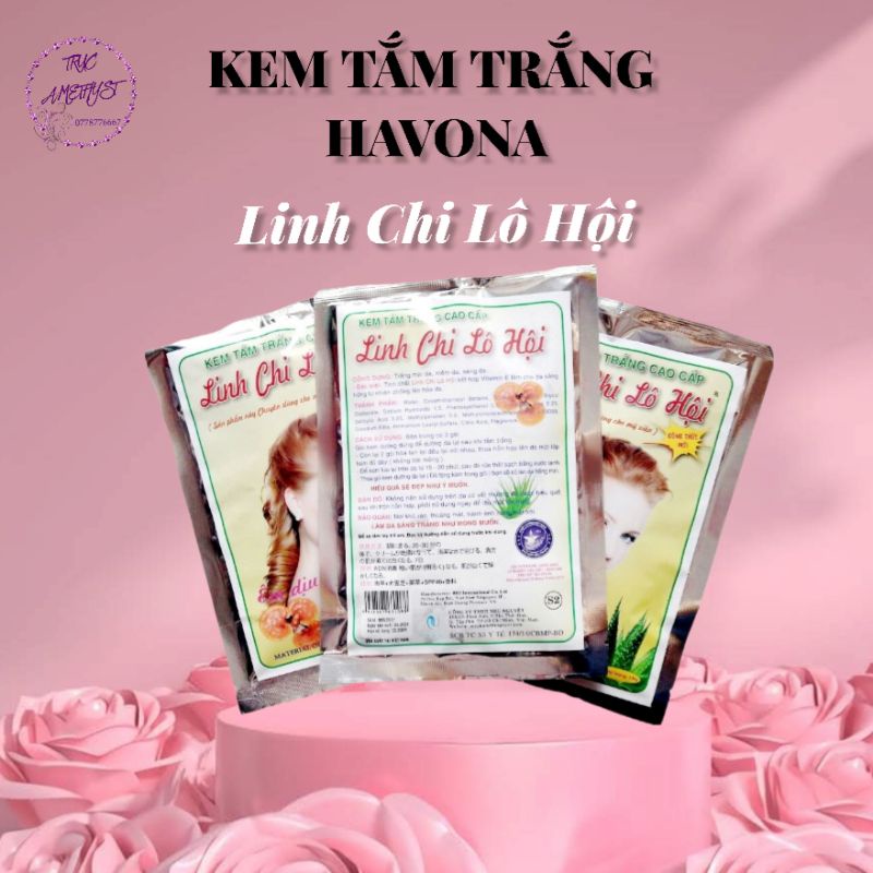 TẮM TRẮNG DA CAO CẤP LINH CHI LÔ HỘI