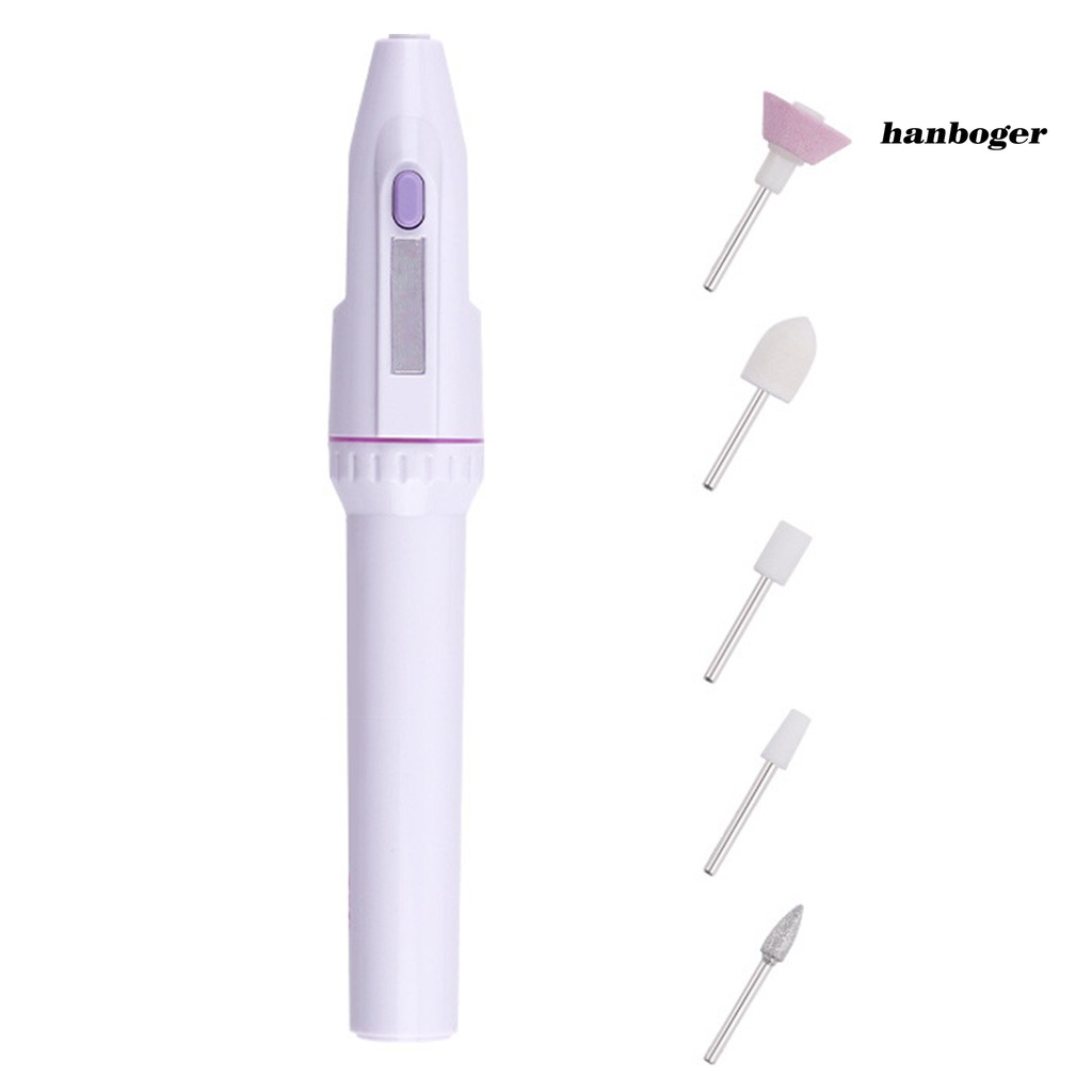 Bộ máy mài đánh bóng móng tay kèm phụ kiện chất lượng cao tiện dụng