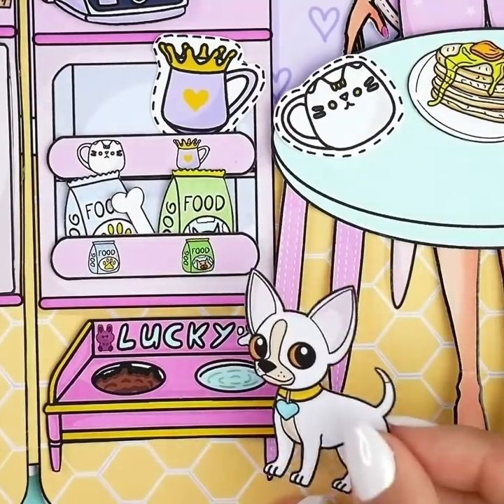 Công chúa Ăn mặc Thay đổi quần áo Stickers Stereo Stickers Nhà búp bê mới  Búp bê Trang chủ thủ công DIY Đồ chơi tự chế Trò chơi sách yên tĩnh Bàn chơi vui nhộn